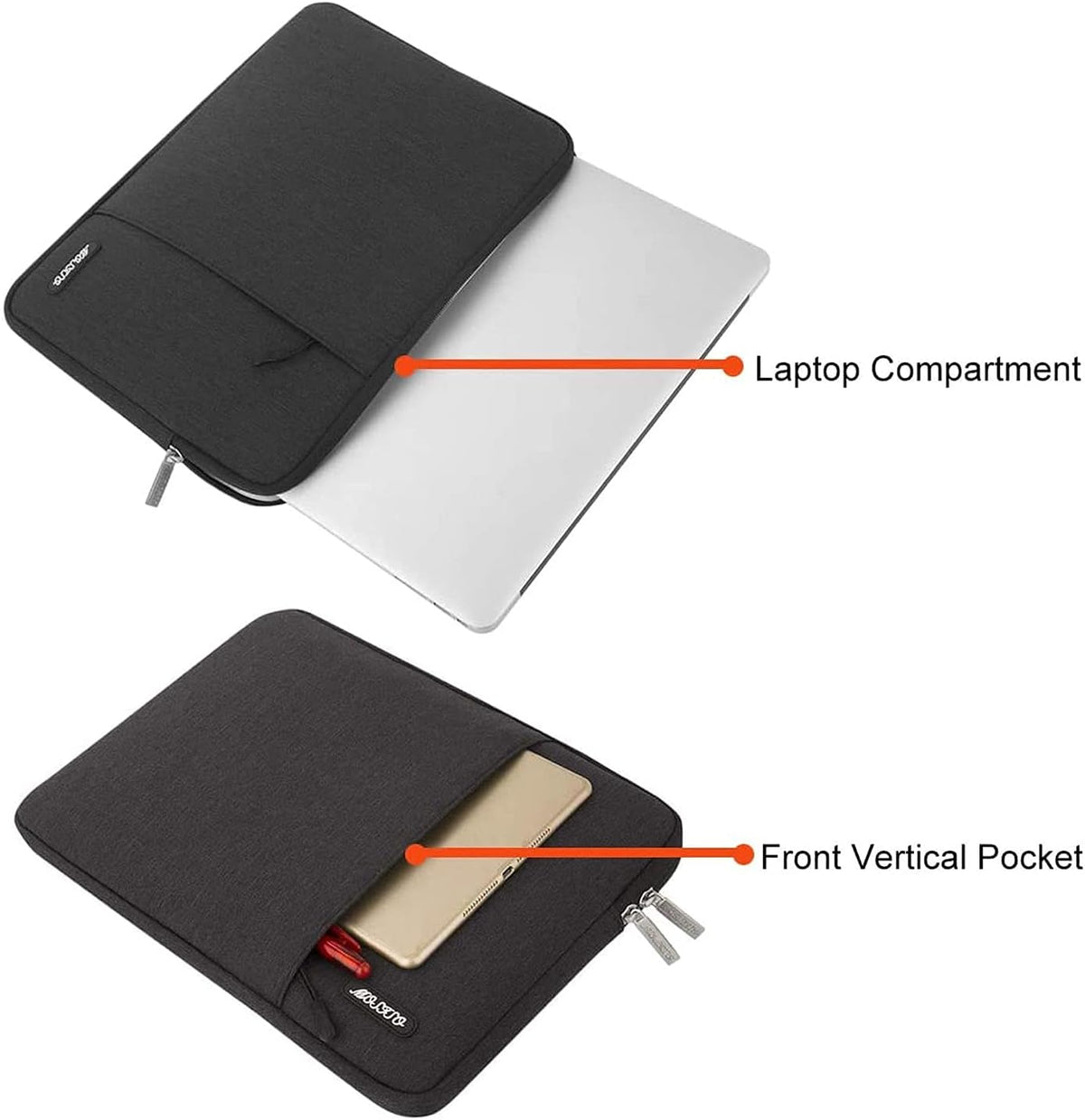 MOSISO Laptop Sleeve with Pocket