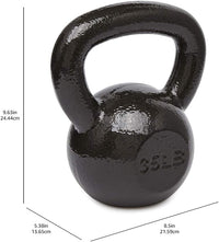 Amazon Basics Kettlebell en Fonte pour Musculation KB-35LB
