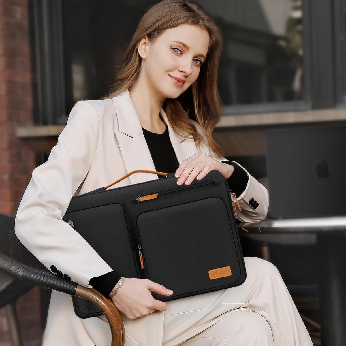 MOSISO 360 Protective Laptop Sleeve with Handle