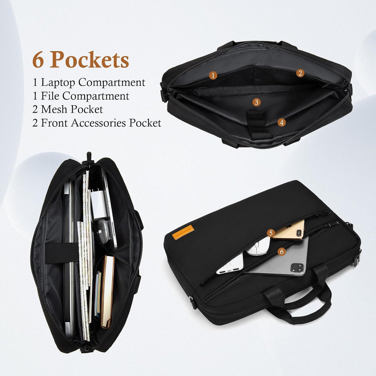 Bagasin Protective Laptop Shoulder Bag