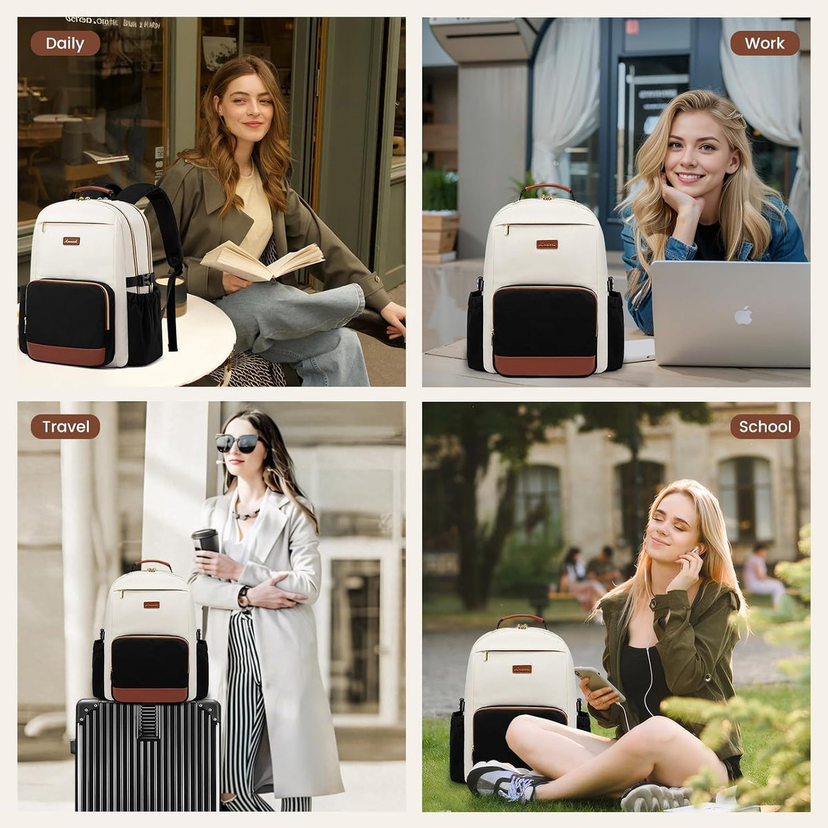 LOVEVOOK Travel Laptop Backpack