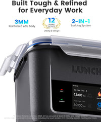 LUNCHGO G1 Cordless Heated Electric Lunch Box