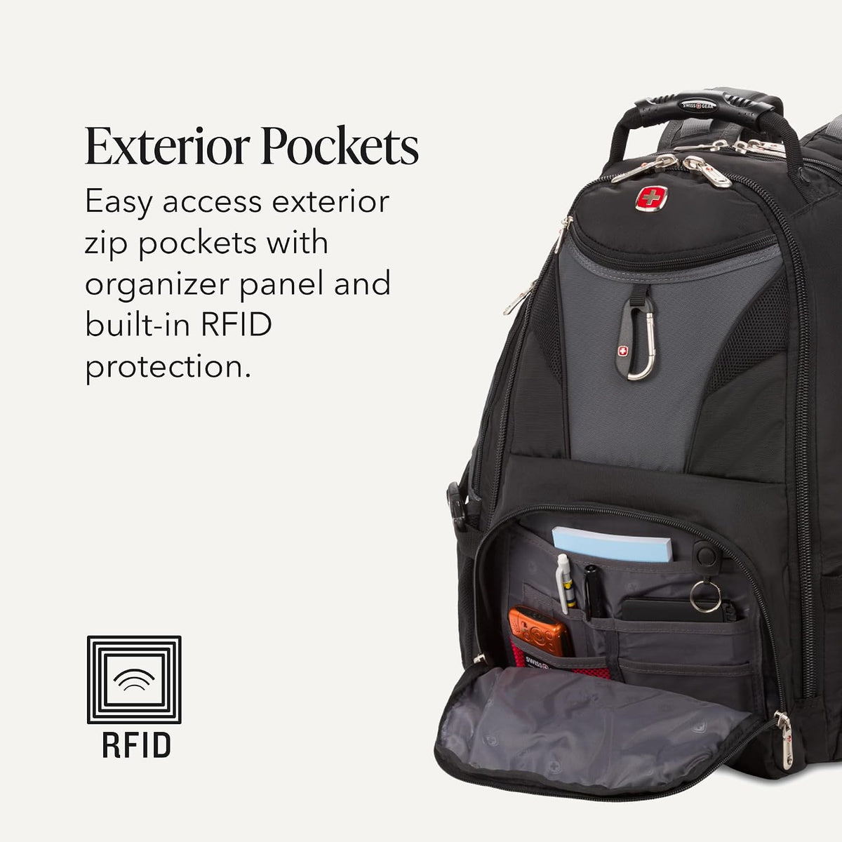 SwissGear 1900 ScanSmart Laptop Backpack