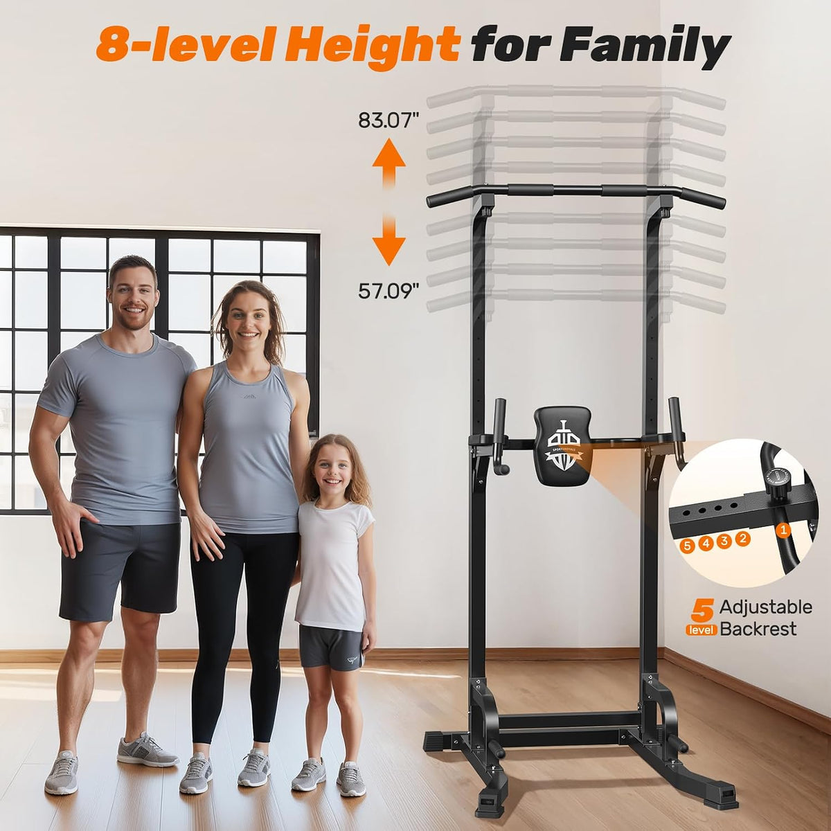 Sportsroyals Tour de Musculation pour Entraînement 92-5501-001