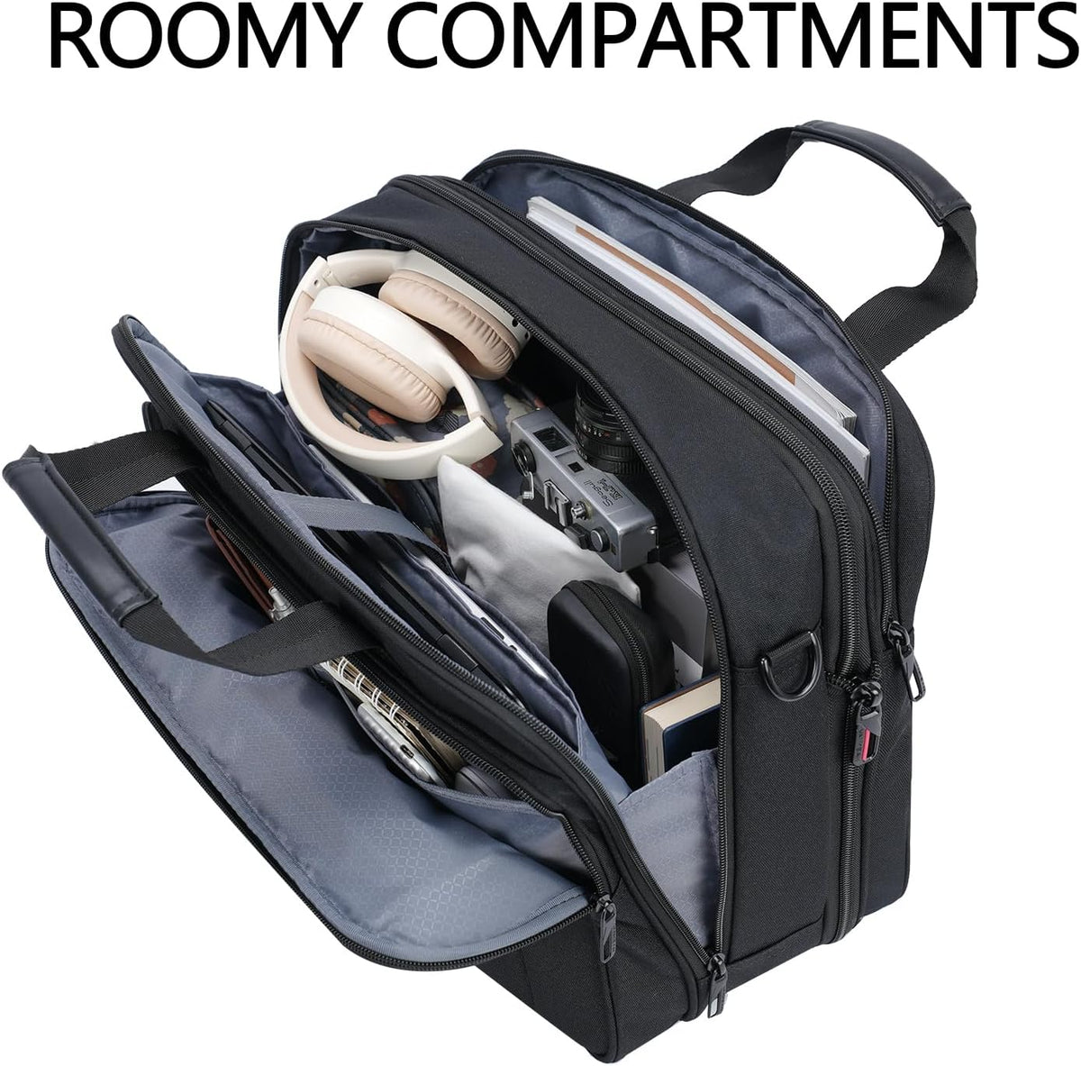 VANKEAN Expandable Waterproof Laptop Briefcase