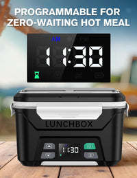 EAST OAK Cordless Heated Electric Lunch Box
