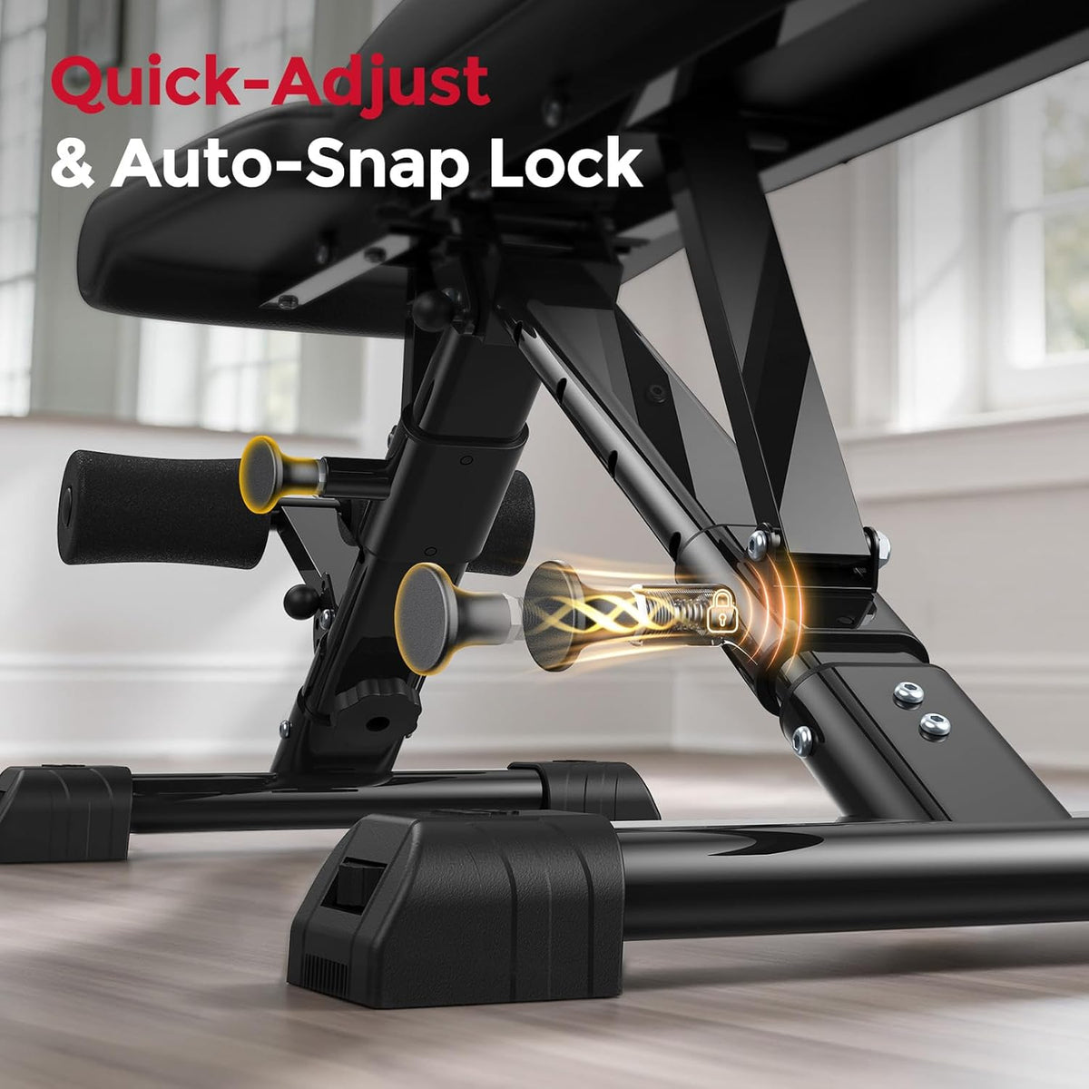 FLYBIRD WB5 Banc de Musculation Réglable Pliable