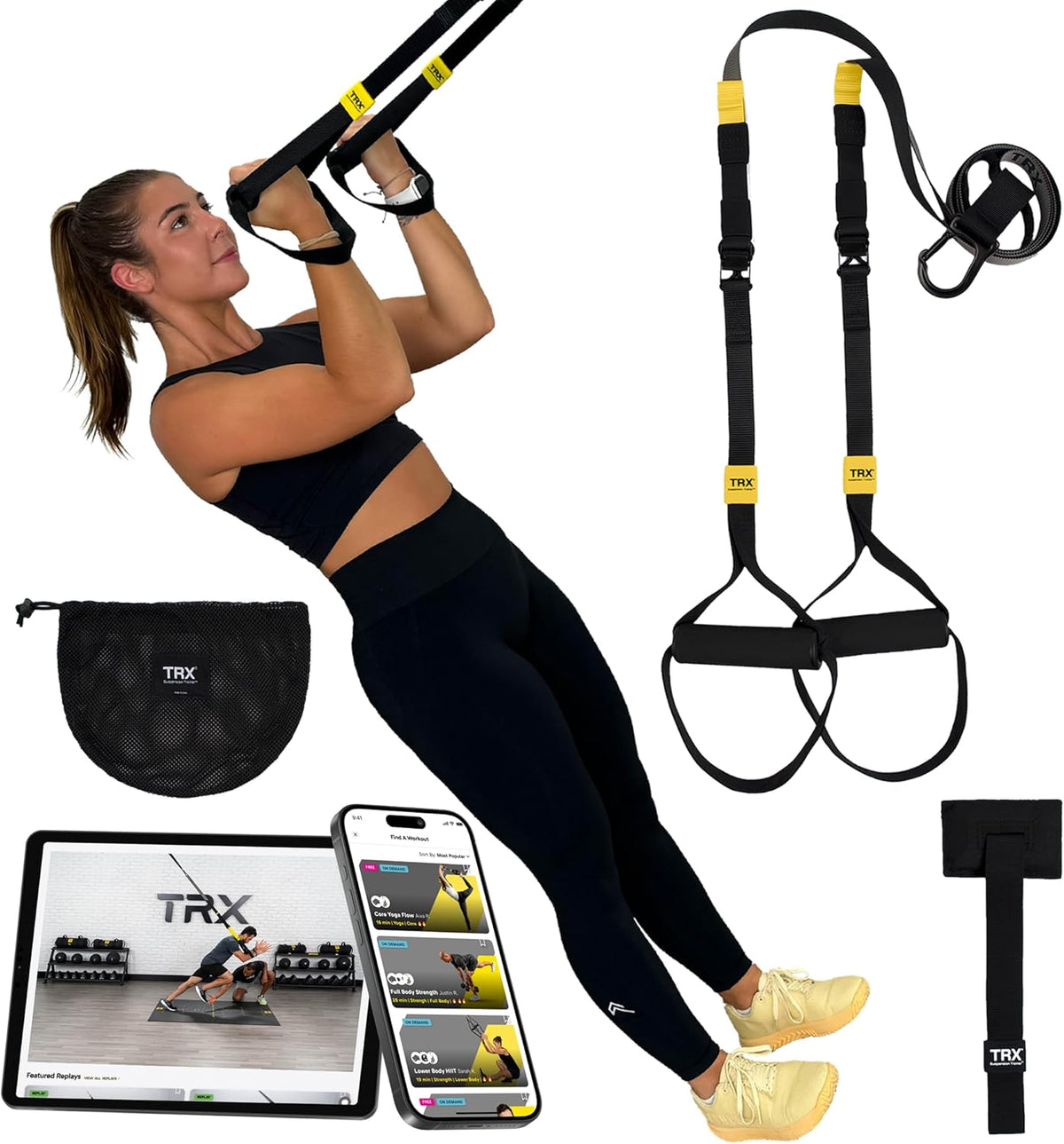 TRX GO Sangles de Suspension pour Musculation ART002647