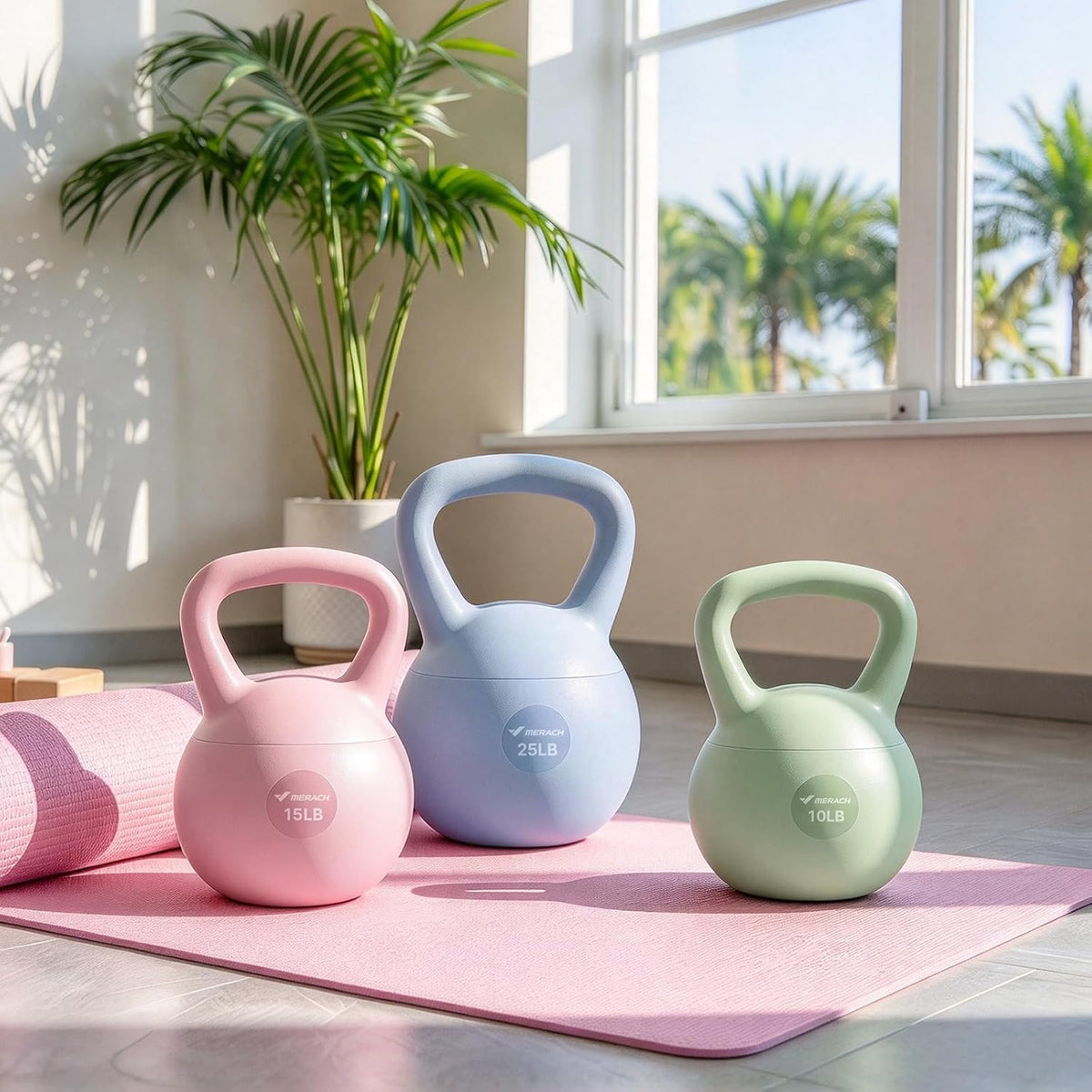 MERACH Kettlebell Souple pour Musculation MR-2409