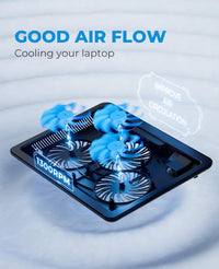 havit HV-F2056 Laptop Cooler Pad 3 Fans for 15.6"-17"