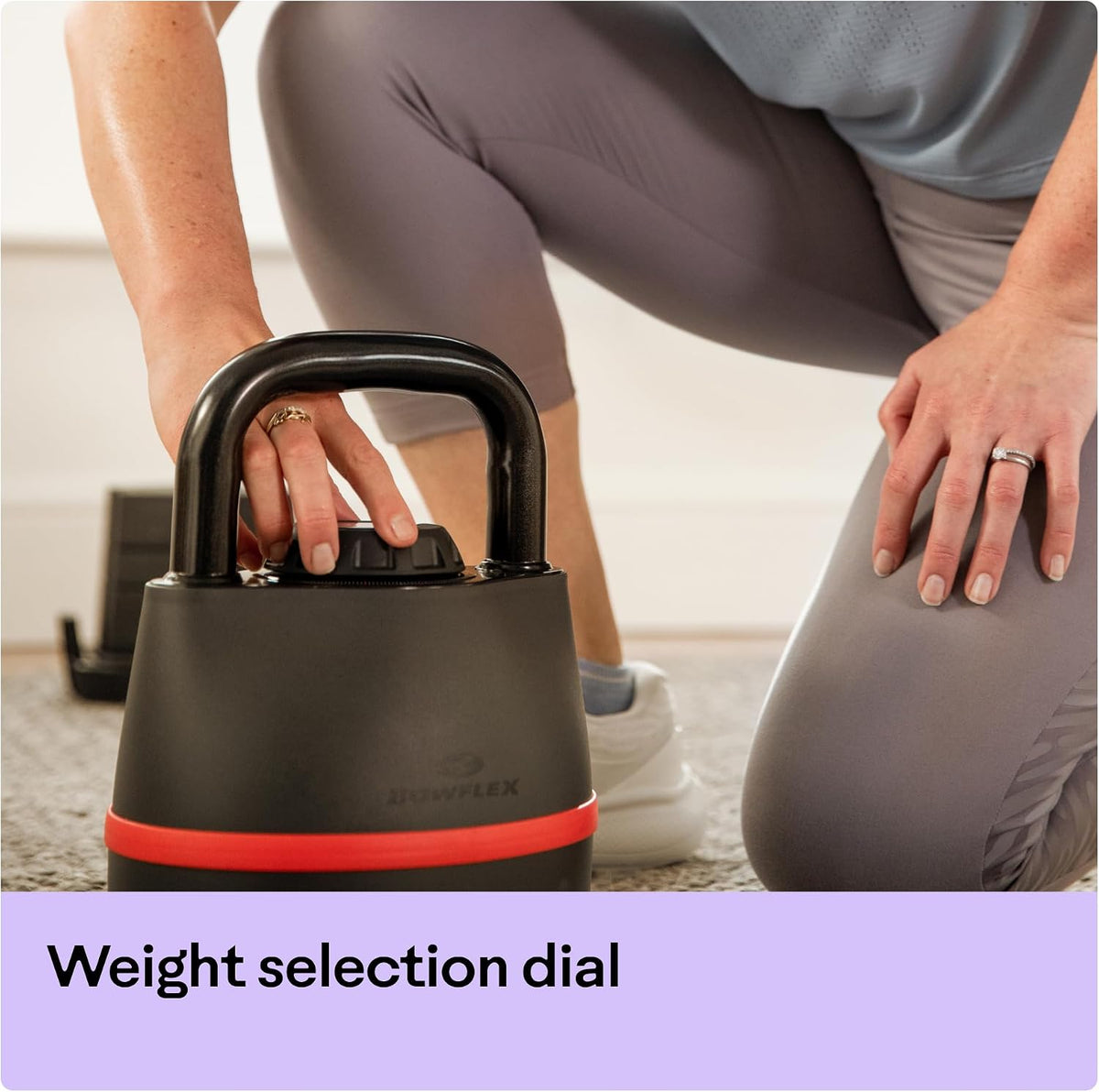 BowFlex SelectTech 840 Kettlebell Réglable pour Musculation 100790