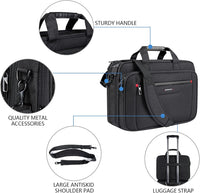 VANKEAN Expandable Waterproof Laptop Briefcase