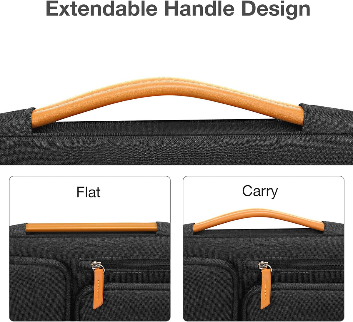 MOSISO 360 Protective Laptop Sleeve with Handle