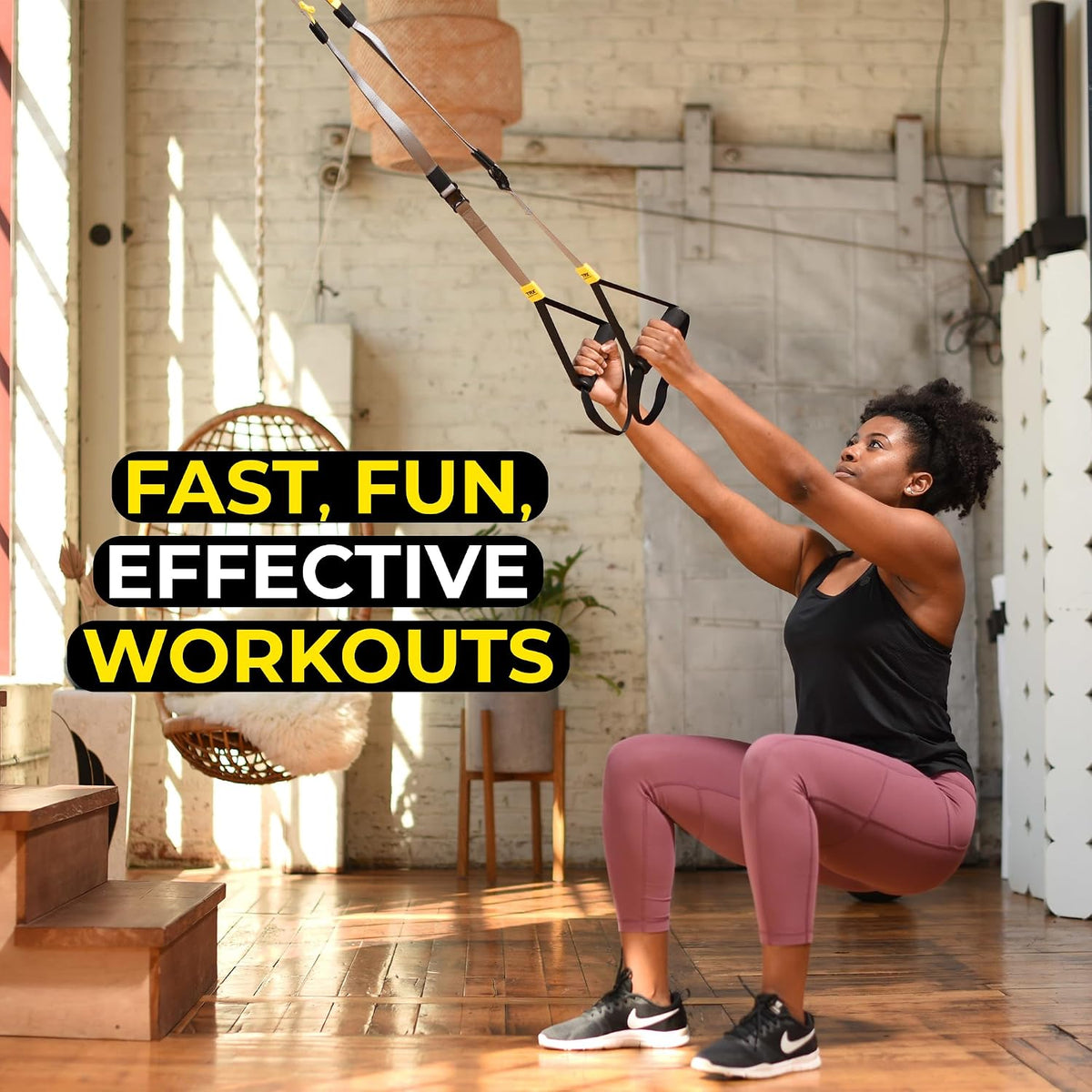 TRX GO Sangles de Suspension pour Musculation ART002647
