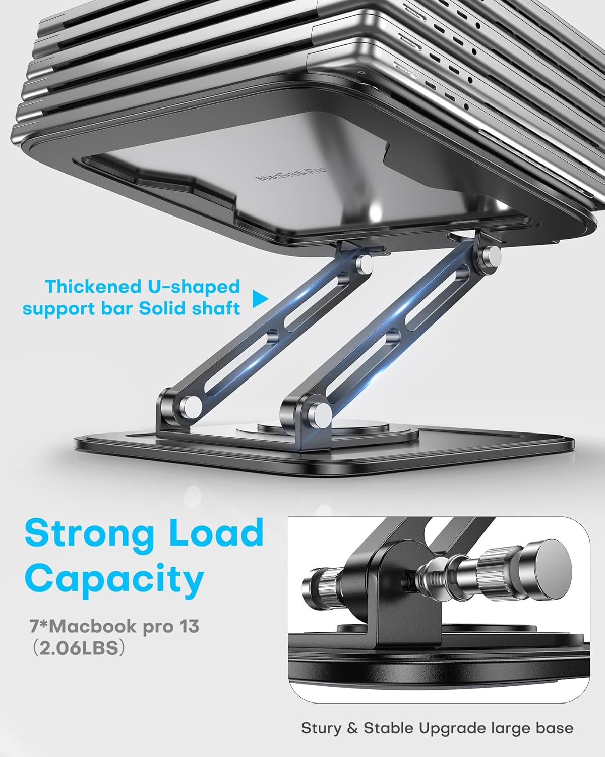 LOXP Rotating Adjustable Laptop Stand