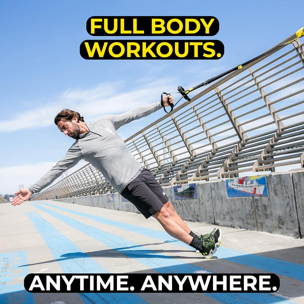 TRX GO Sangles de Suspension pour Musculation ART002647