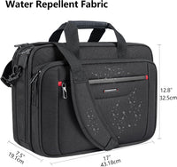 VANKEAN Expandable Waterproof Laptop Briefcase