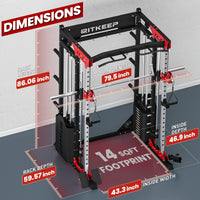 PMAX 5600 Smith Machine Appareil de Musculation