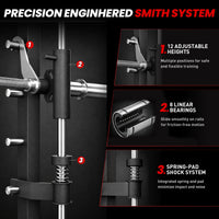 PMAX 5600 Smith Machine Appareil de Musculation