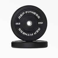 REP Fitness Disques Bumper Noirs