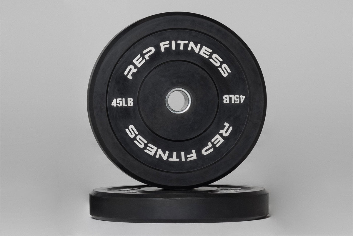 REP Fitness Disques Bumper Noirs