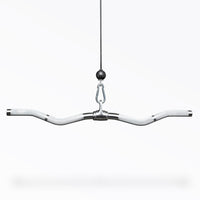 REP Fitness Barre de Curl Multi-Prises pour Câble