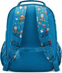 Disney Pixar Kids Backpack 12L School Bookbag for Toddlers Preschool Kindergarten Blue