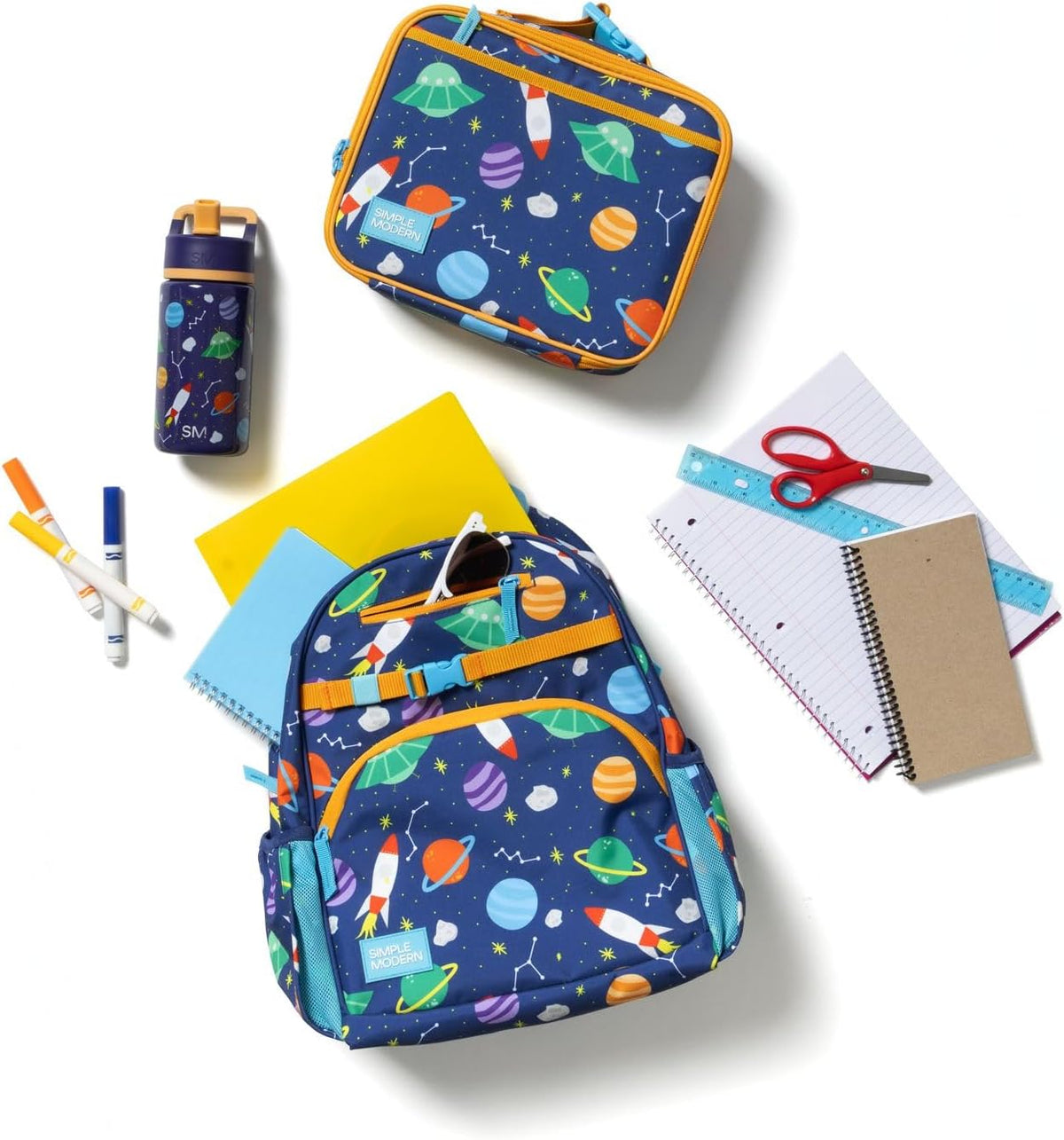 Disney Pixar Kids Backpack 12L School Bookbag for Toddlers Preschool Kindergarten Blue