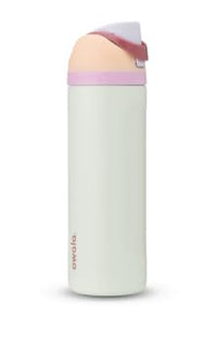 FreeSip Insulated Stainless Steel Water Bottle 24 oz with Locking Push-Button Lid