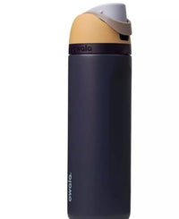 FreeSip Insulated Stainless Steel Water Bottle 24 oz with Locking Push-Button Lid