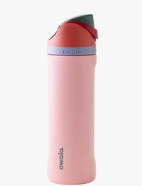 FreeSip Insulated Stainless Steel Water Bottle 24 oz with Locking Push-Button Lid