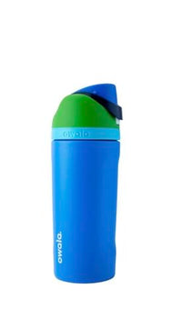 FreeSip Insulated Stainless Steel Water Bottle 24 oz with Locking Push-Button Lid