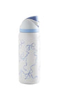 FreeSip Insulated Stainless Steel Water Bottle 24 oz with Locking Push-Button Lid
