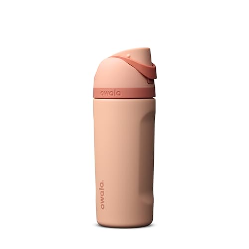 FreeSip Insulated Stainless Steel Water Bottle with Straw BPA-Free