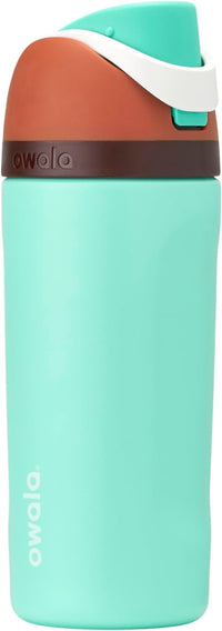 FreeSip Insulated Stainless Steel Water Bottle with Straw BPA-Free 24 oz