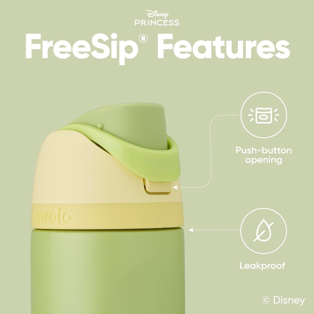 FreeSip Stainless Steel Water Bottle 24 oz Tiana
