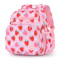 Girls Lightweight Backpack 15 Inch Rainbow Elementary School Bookbag with Insulated Pocket