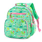 Girls Lightweight Backpack 15 Inch Rainbow Elementary School Bookbag with Insulated Pocket