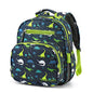Girls Lightweight Backpack 15 Inch Rainbow Elementary School Bookbag with Insulated Pocket