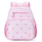 Girls Lightweight Backpack 15 Inch Rainbow Elementary School Bookbag with Insulated Pocket